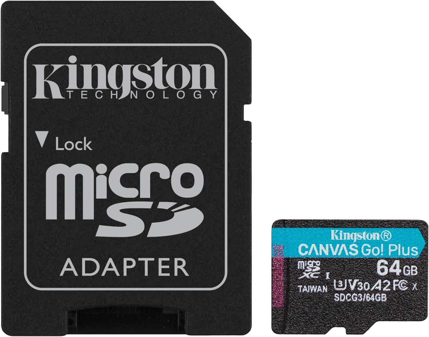 Kingston 128 GB SDXC Canvas Go plus 170Mb/S Read SD Memory Card
