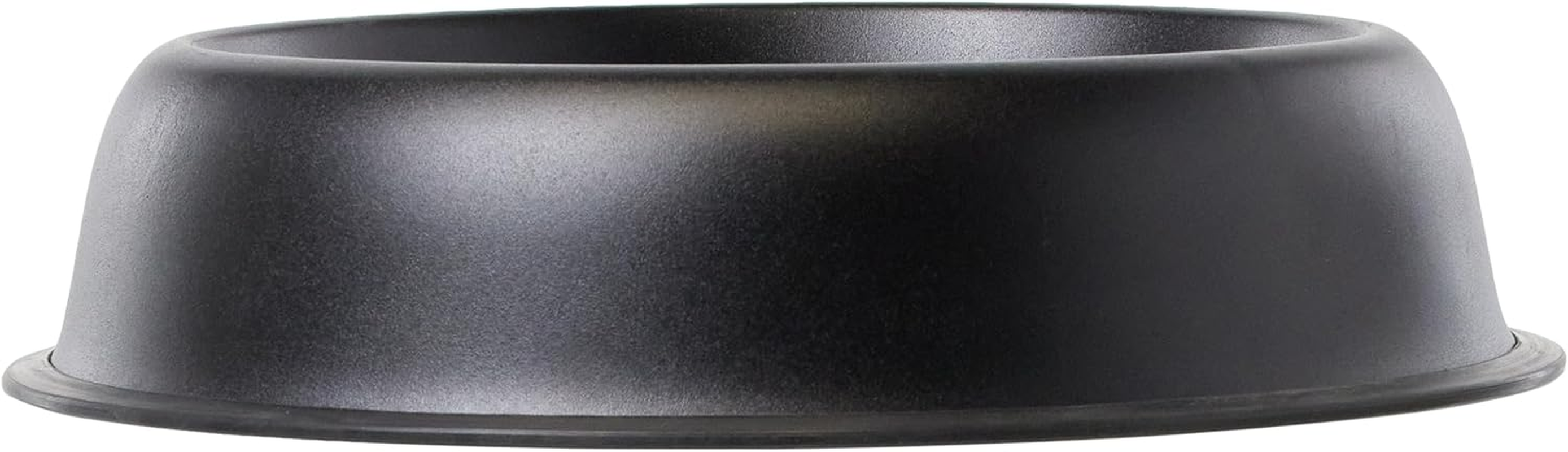 Ferplast Mira Kc 80 Non-Slip Metal Bowl for Cats, Black