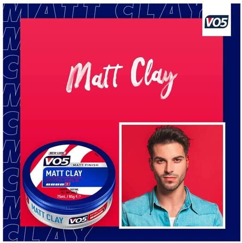 Vo5 Extreme Style Wax Matt Clay, 85G image number 1