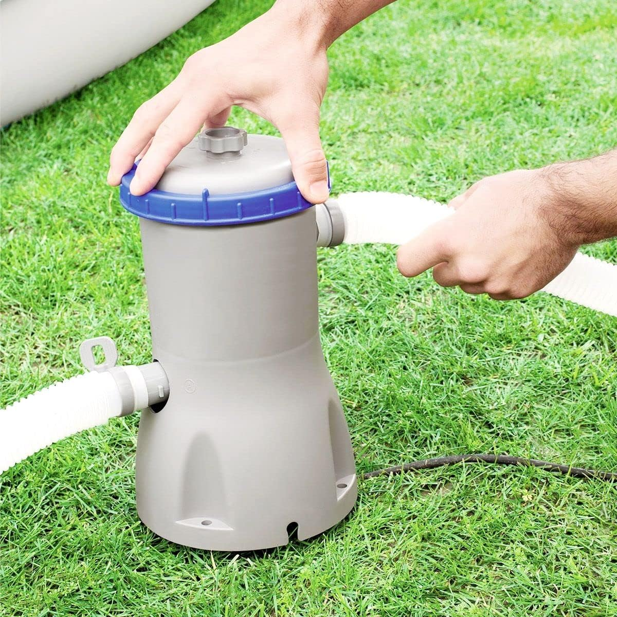 OGL above Ground Swimming Pool Filter Pump for 15Ft-18Ft Fnflatable Frame Pool - Type 2 image number 3