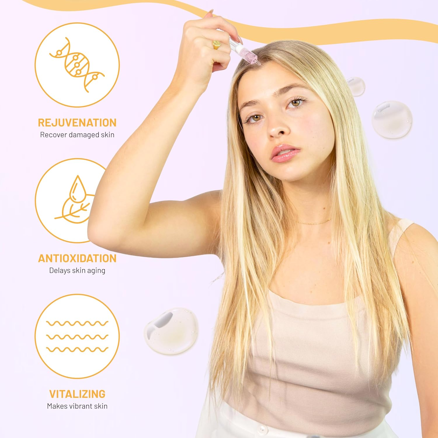 BR&Uuml;UN SD - Control Salmon DNA Ampoule - Micro Needling Korean Serum Booster for Face and Body to Use with and without Derma Pen Microneedling Skin Care Serum 1.18 Fl.Oz image number 3