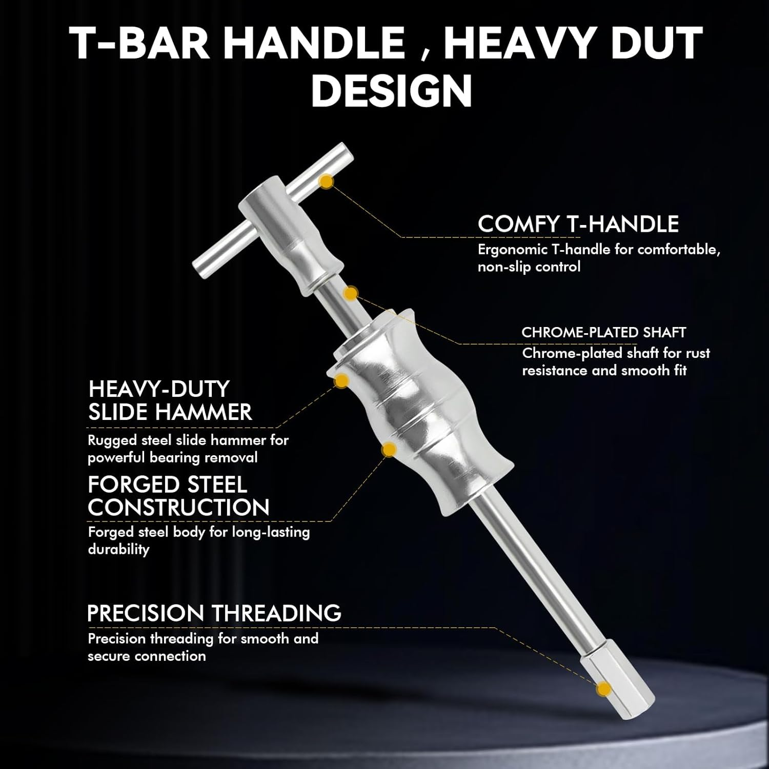 16PCS Blind Hole Bearing Puller Blind Hole Collet Bearing Race and Seal Puller Extractor Kit, Slide Hammer Pilot Insert Inner Internal Bearing Removal Tool Set for Wheel Bearings/Bushings, Red image number 2