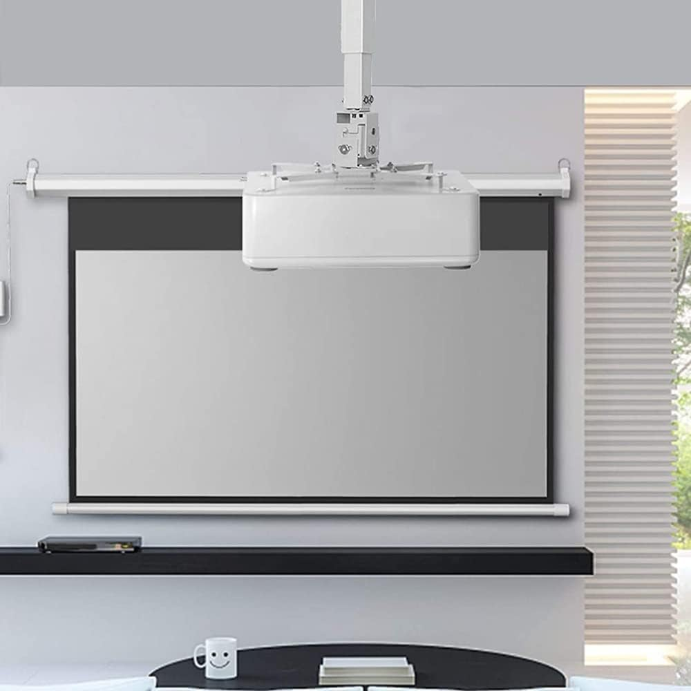 HOOMFIT Universal LCD/DLP Adjustable Projector Ceiling Mount Bracket Compatible with Epson Benq Optoma Projectors and Other Brands Projectors. image number 5