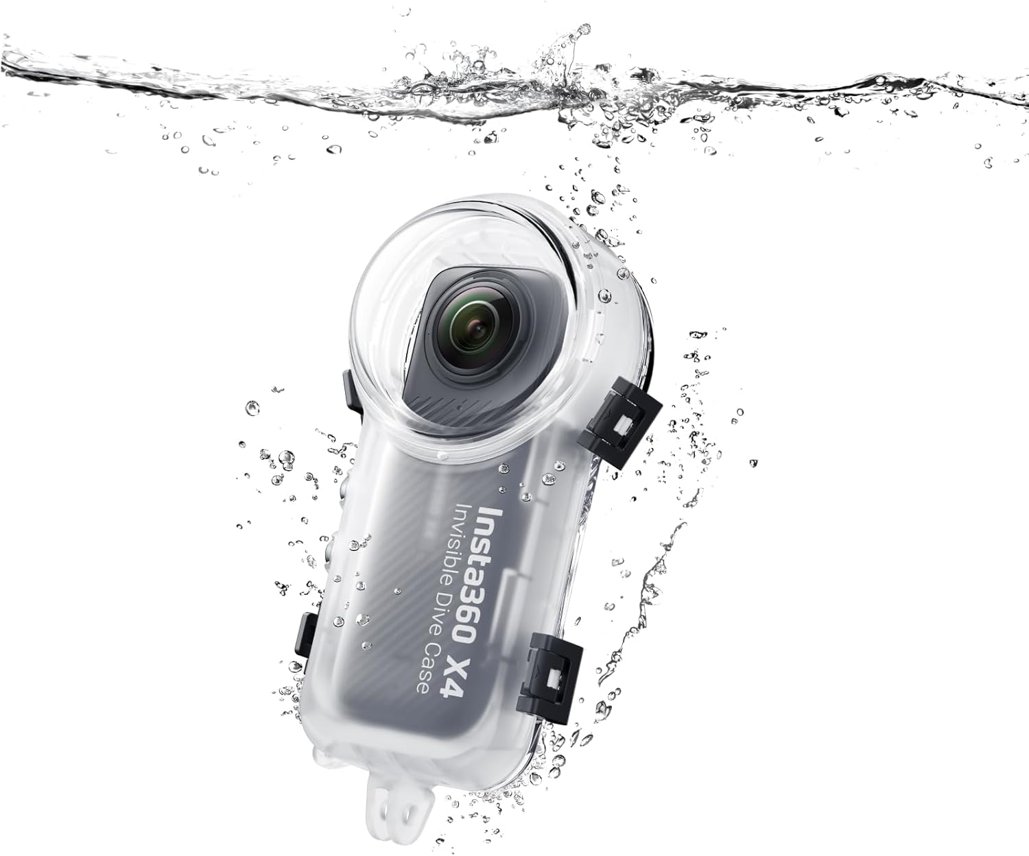 Insta360 Invisible Dive Case for Underwater 360&deg; Videos, White, Water Resistant to 50M image number 2