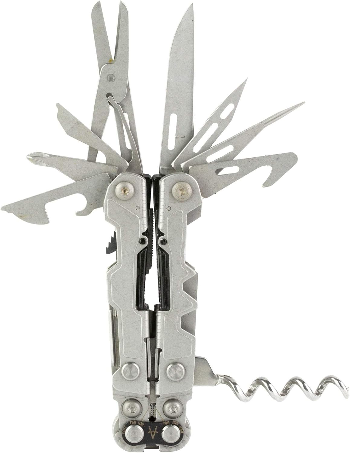 SOG Powerlite Mini Multi-Tool- Utility Tool W/ 19 Specialty Tools, Compact 5 Inch Long Utility Tool W/Knife, Screwdriver, Hex Bit Holder (PL1001-CP) image number 2