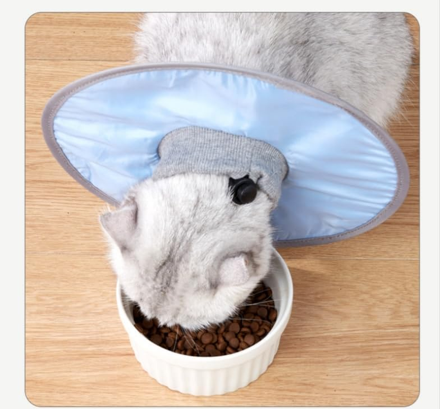 1Pc Dog Neck Cone Collar, Cat Recovery Collar Adjustable Cat Neck Protective Collar,Adjustable Pet Protective Collar Dog Recovery Collar, L Size, Green ﻿ image number 3