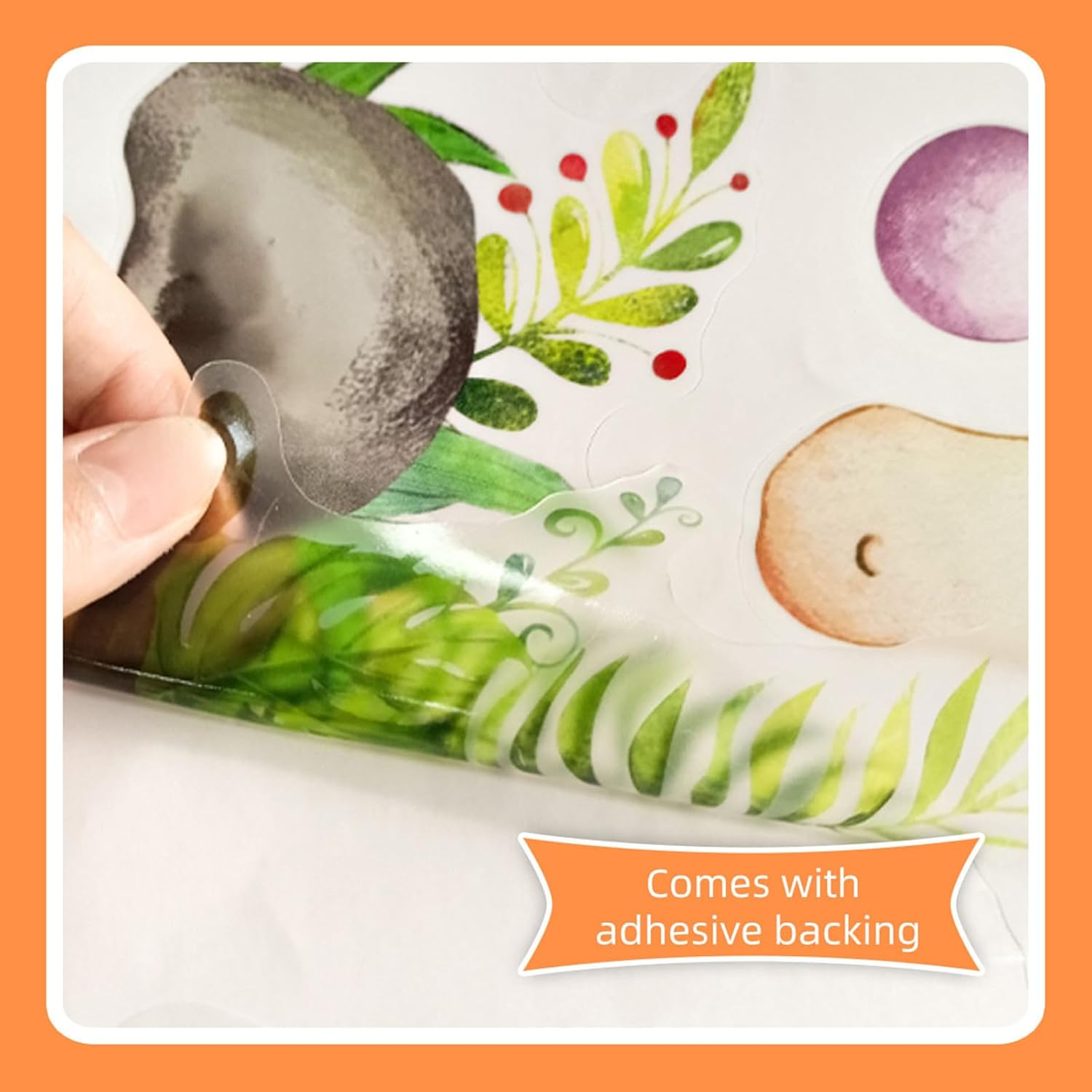 Giraffe Kids Height Wall Chart Animals Growth Chart Wall Decal, Peel & Stick Nursery Wall Decals for Baby Bedroom, Toddler Playroom image number 5