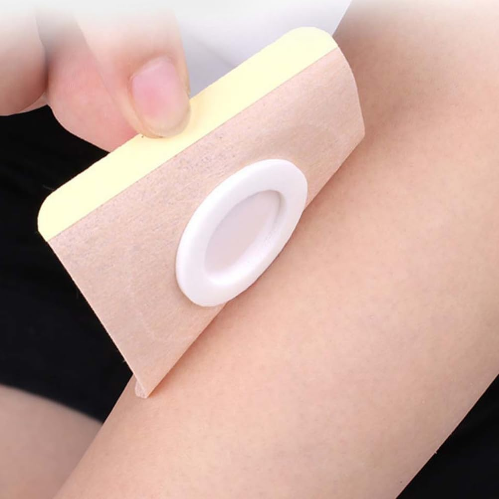 Ipetboom Belly Button Patches 50Pcs Disposable Castor Oil Pack Wrap Patches Self Adhesive Herbal Pads for Kids Adults, No Castor Oil image number 4