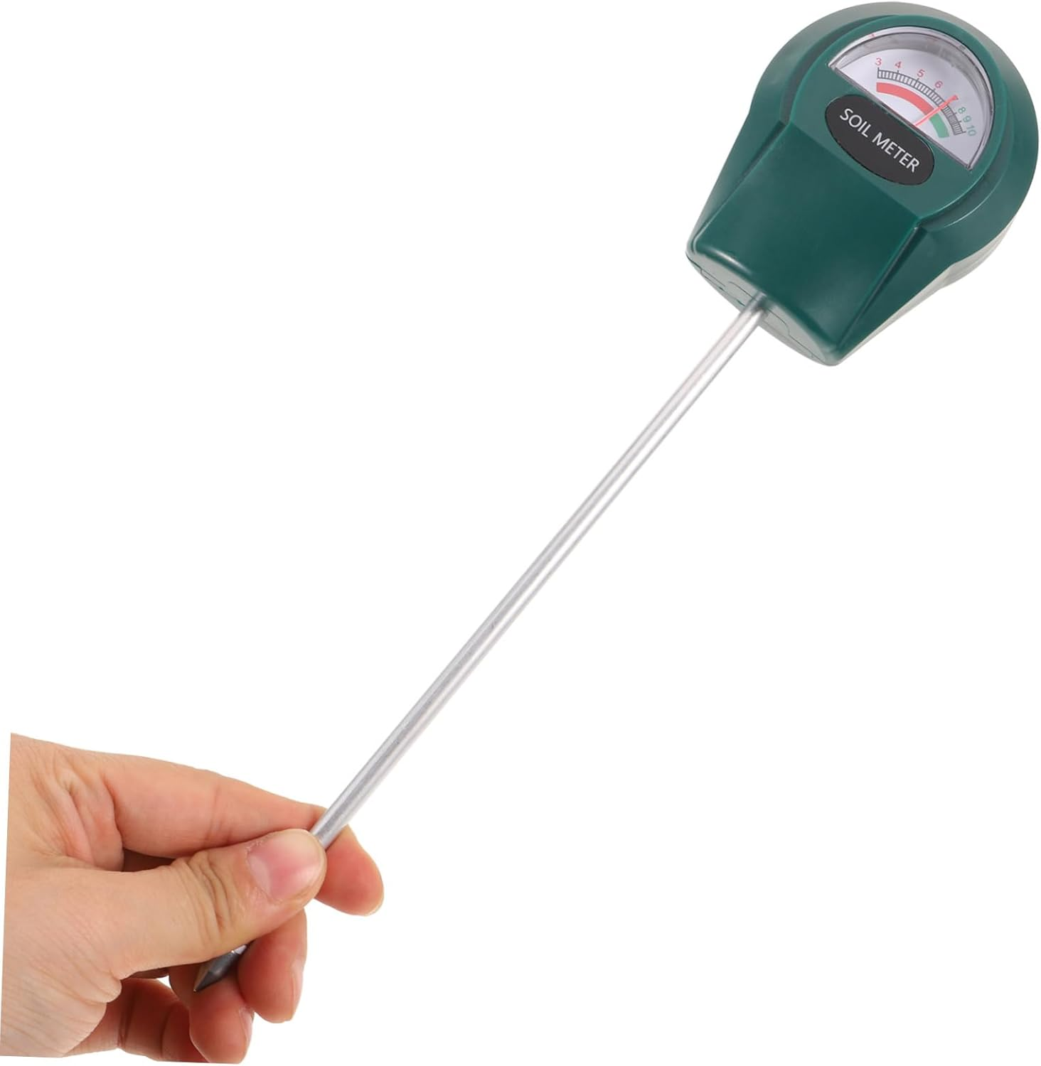 INOOMP Soil Ph Meter for Gardening and Lawn Care Accurate Soil Testing Tool Single Probe Outdoor Ph Tester for Farm and Garden Use image number 3