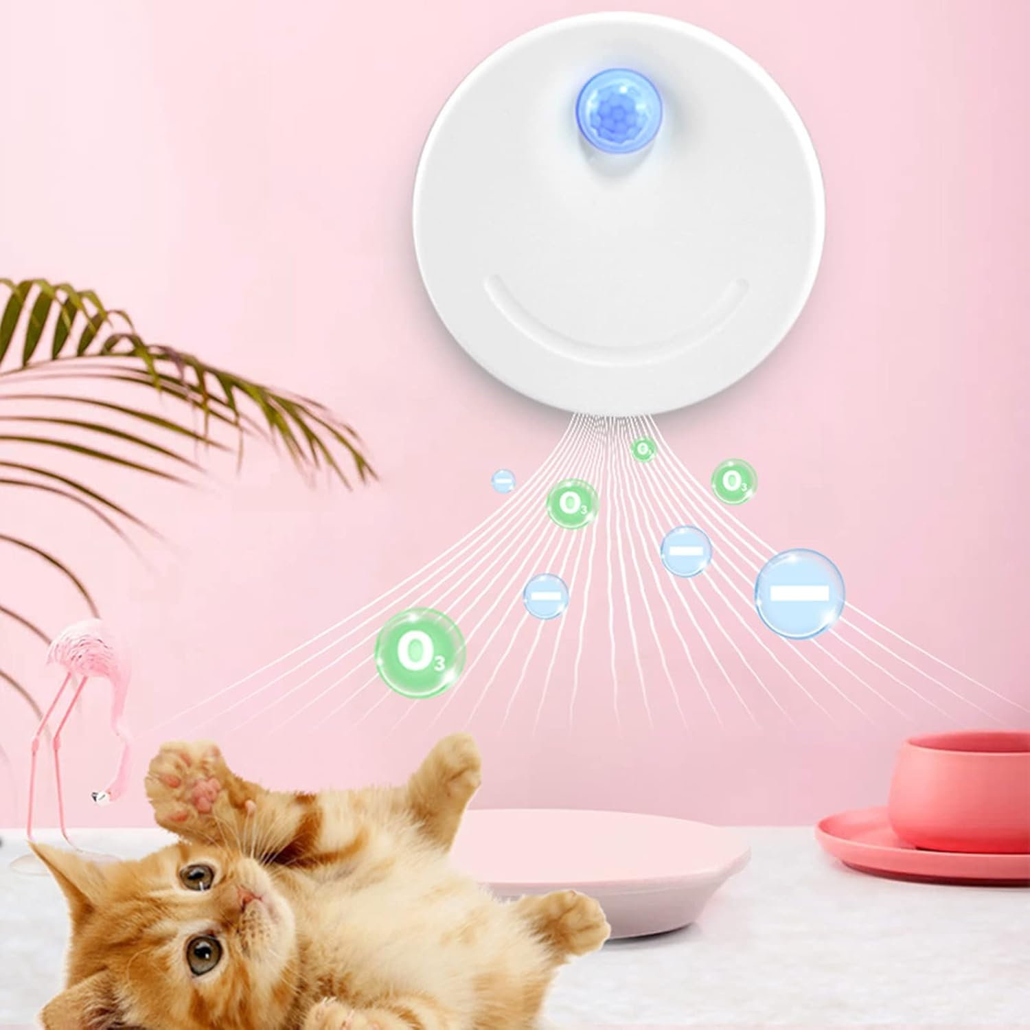 Cat Litter Deodorizer USB Rechargeable Litter Box Odor for Small Area Bathroom Pet House Wardrobe Kitchen Cat Litter Deodorizer Litter Box Odor Rechargeable Air Purifier Plug-In/658/2052 image number 1