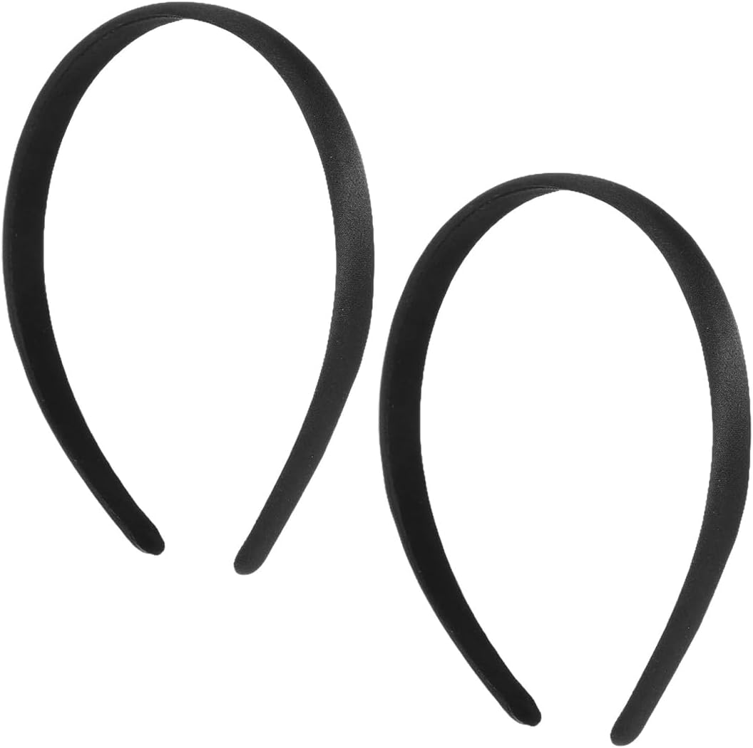 DLPRK 2 X Hair Bands, Women'S Solid Colour Simple Hair Accessories, Girls Fashion Hair Accessories image number 1