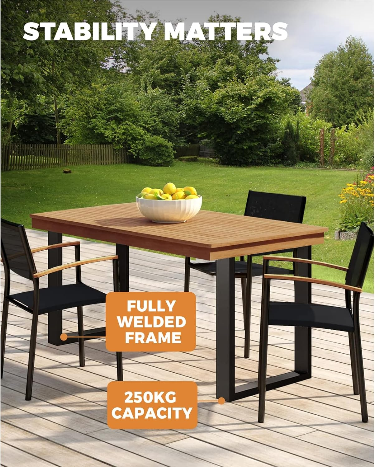 Oikiture Table Leg Desk Coffee Dining Furniture Hardware Metal Legs X2 Home Improvement Bench Box Steel DIY Furniture Industrial 71 X 50CM image number 3