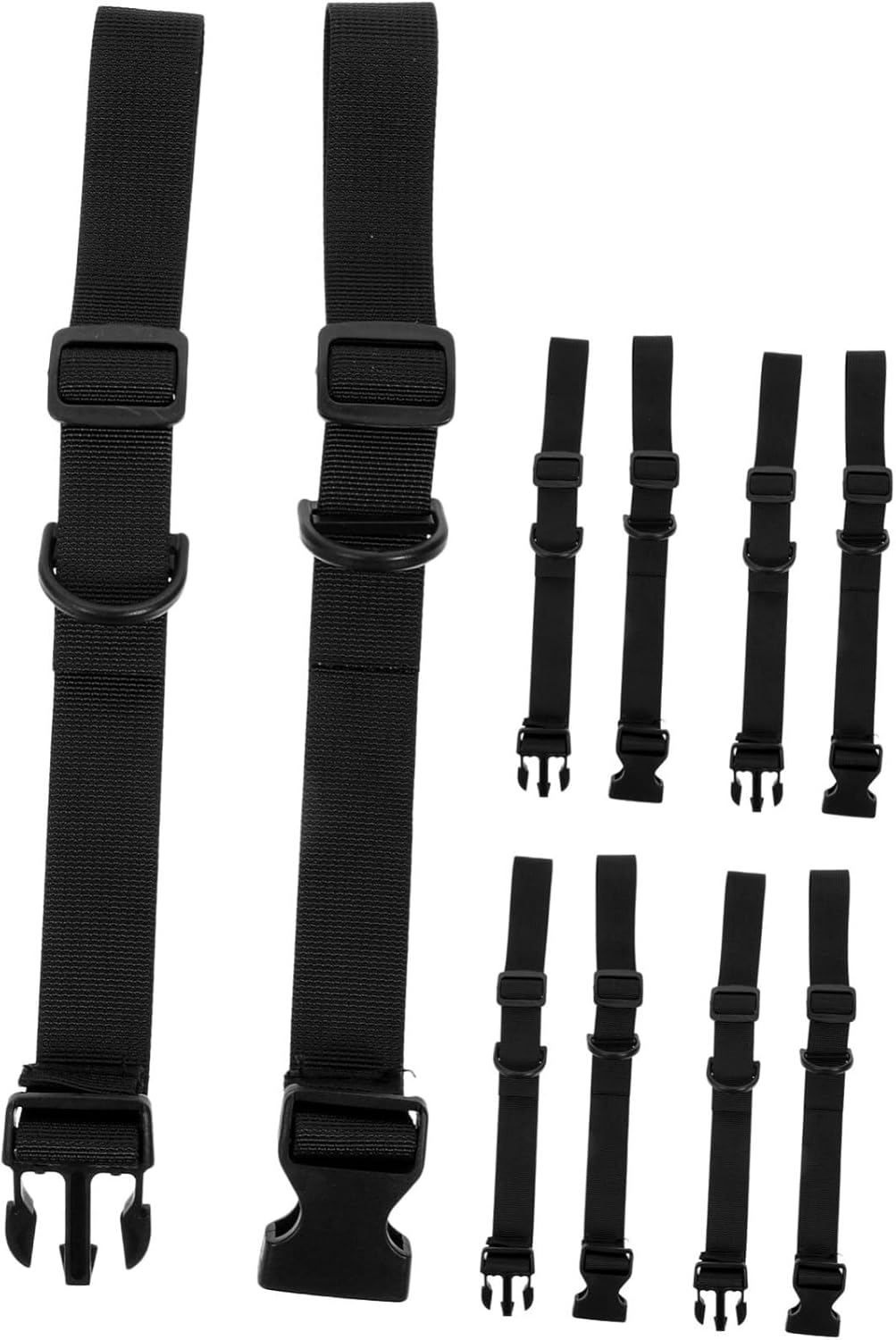 OFFSCH 5Pcs Adjustable Heavy Duty Luggage Buckle Straps for Secure Suitcase Connection and Outdoor Gear Bundling Webbing with Quick Release Buckle Versatile for Backpacks Yoga Mats And image number 1