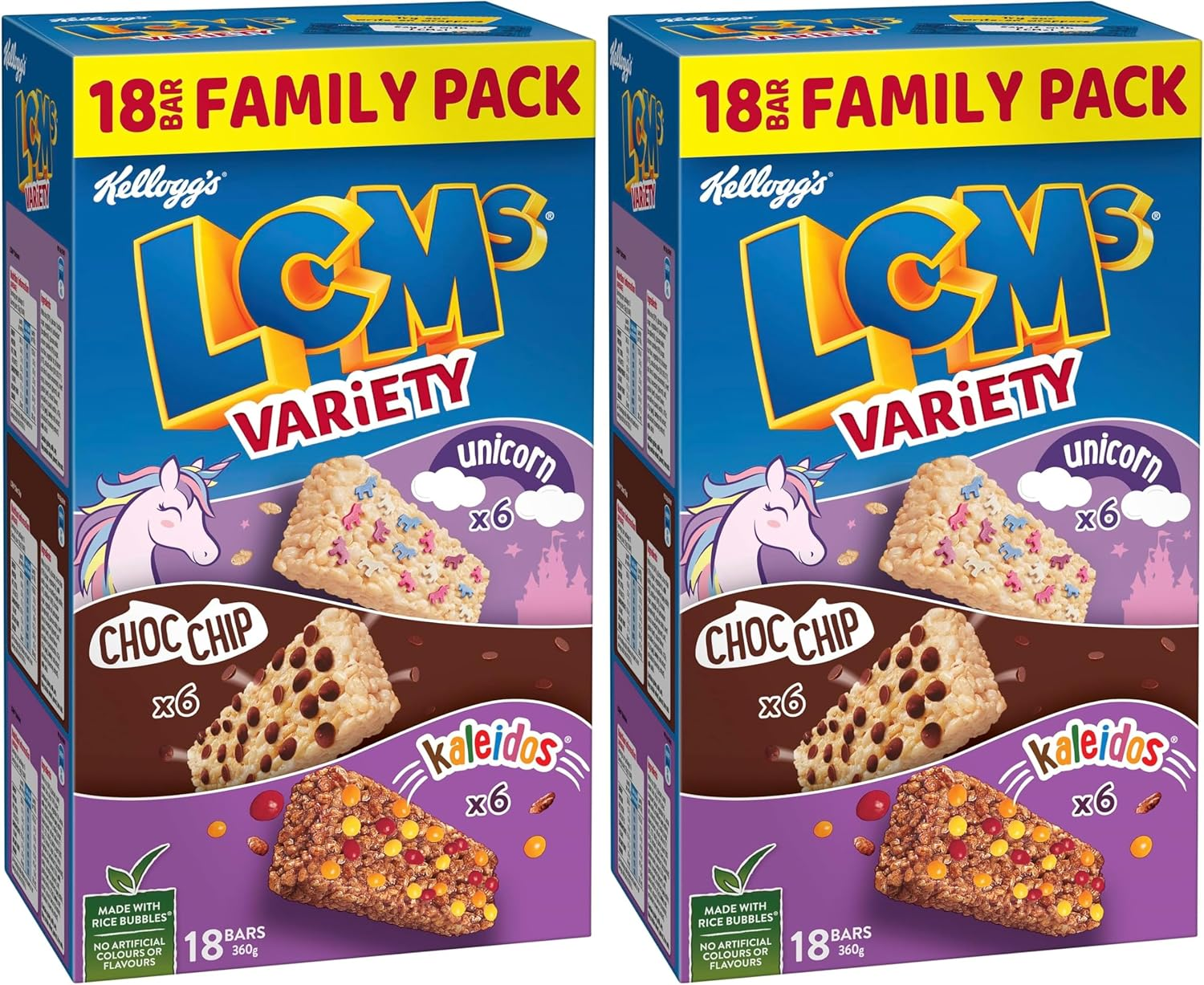 Kellogg'S Lcm'S Variety Snack Bars (Pack of 36) image number 3