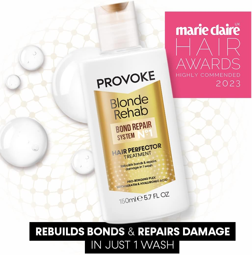 Provoke Blonde Rehab Bond Repair System No.1 Hair Perfector Treatment, 150 Ml