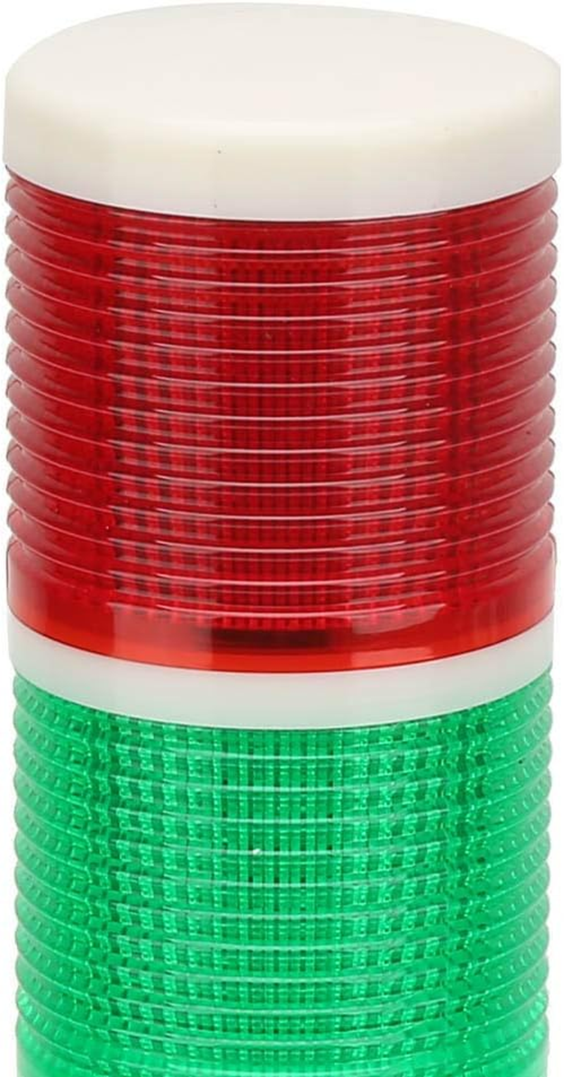 Warning Light，Led Indicator High Brightness Machine Foldable Industrial Caution Tower Alarm Light 24V DC for Workshop, Construction Site, Factory, Sentry Box, Etc image number 4