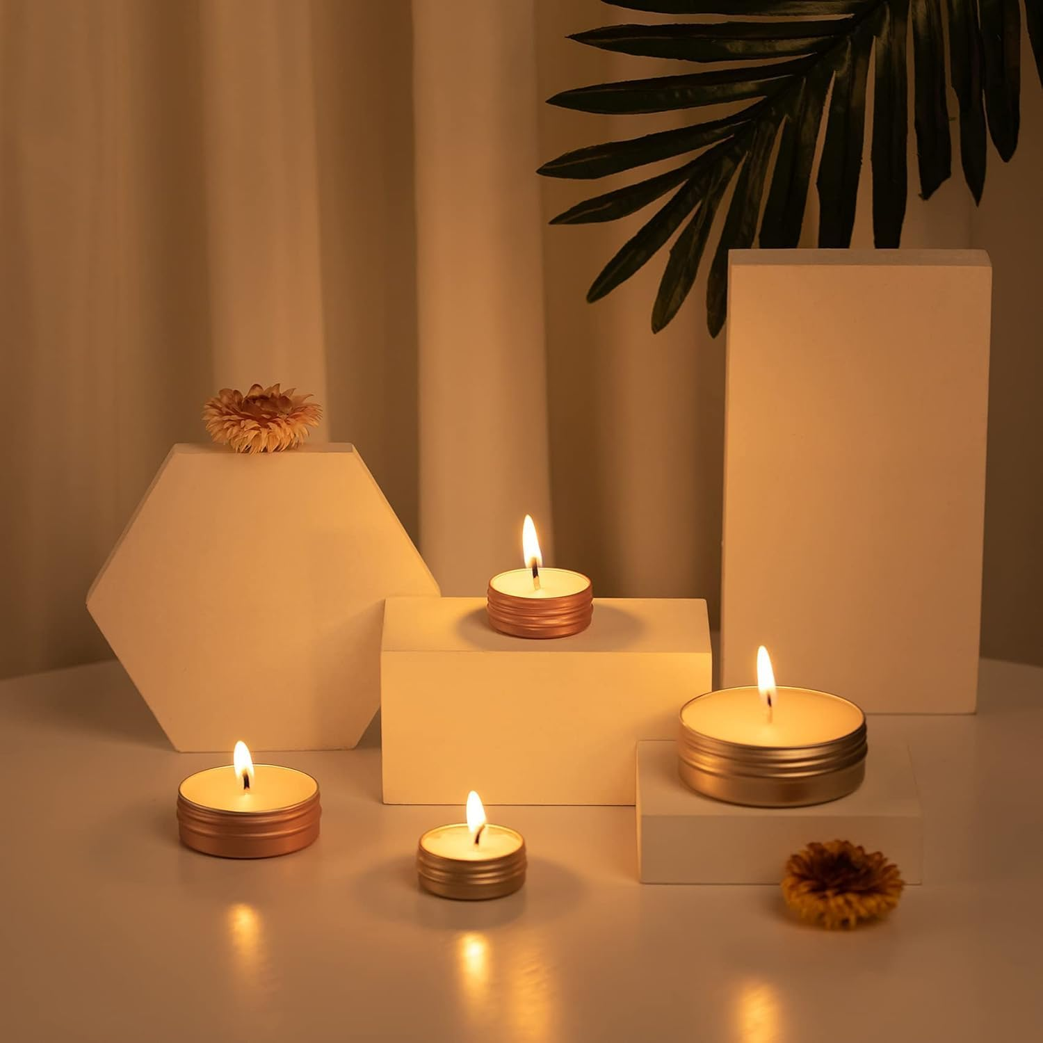 12Pcs Rose Gold Aluminum Tin Jars,Rose Gold Metal round Tins Aluminum Tin Can Salve Tin Container with Screw Lid,Rose Gold Aluminum Tin Jar Refillable Container Aluminum Screw Lid round Tin Container image number 5