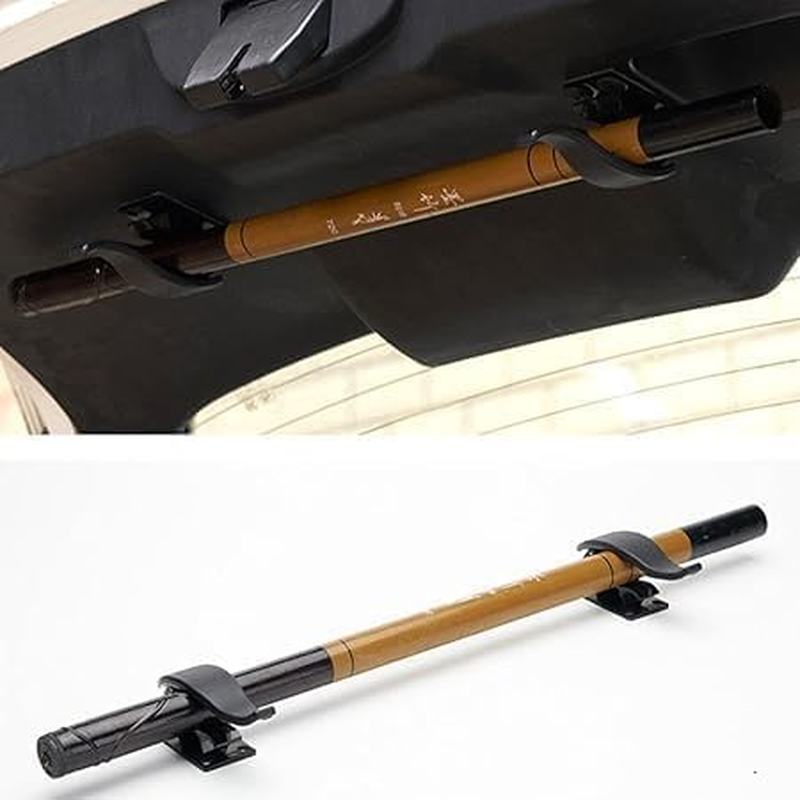 2Pcs Car Umbrella Holder Set - Multifunctional Car Boot Hanging Storage Hooks for Umbrellas, Bags & Fishing Rods, Universal for Cars/Suvs/Trucks, Drill-Free image number 3