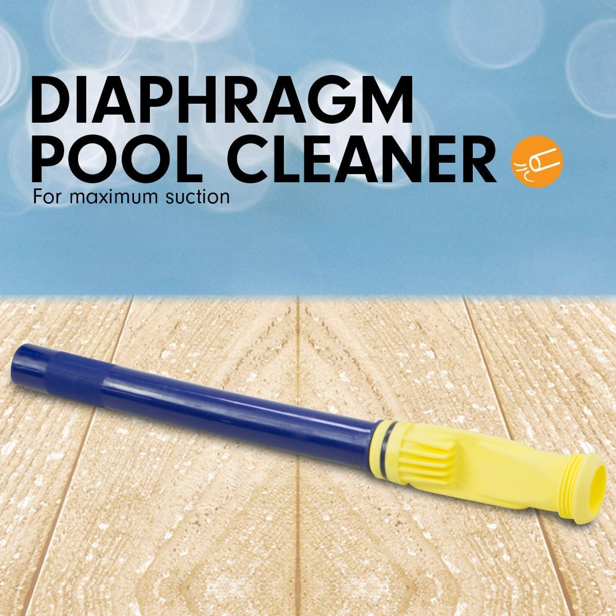 Hydroactive Automatic Swimming Pool Vacuum Floor below Ground Diaphragm Cleaner 10M Hose image number 5