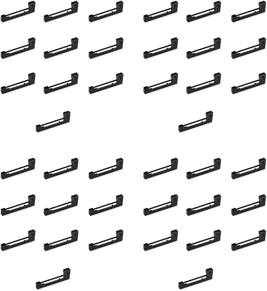 40PCS Black Taxi Ribbon Tape -05 ERC05 Fit for M150 M-150II M1500II M150II EC7000 150II M-150 II image number 5