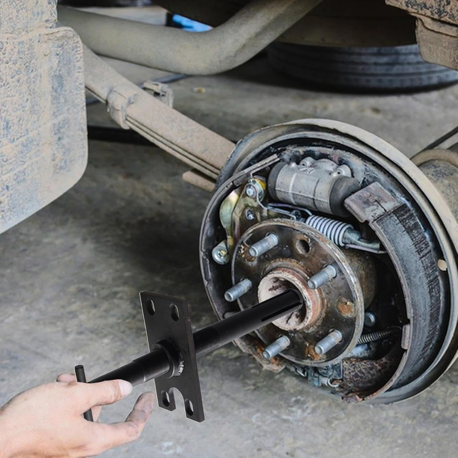 Gimbal Bearing Puller, Automotive Repair Tool, Blind Hole Engine Alignment, Bearing Puller, Internal Gear Extractor Remover for Car, 18.11X4.33X1.97 Inches image number 2