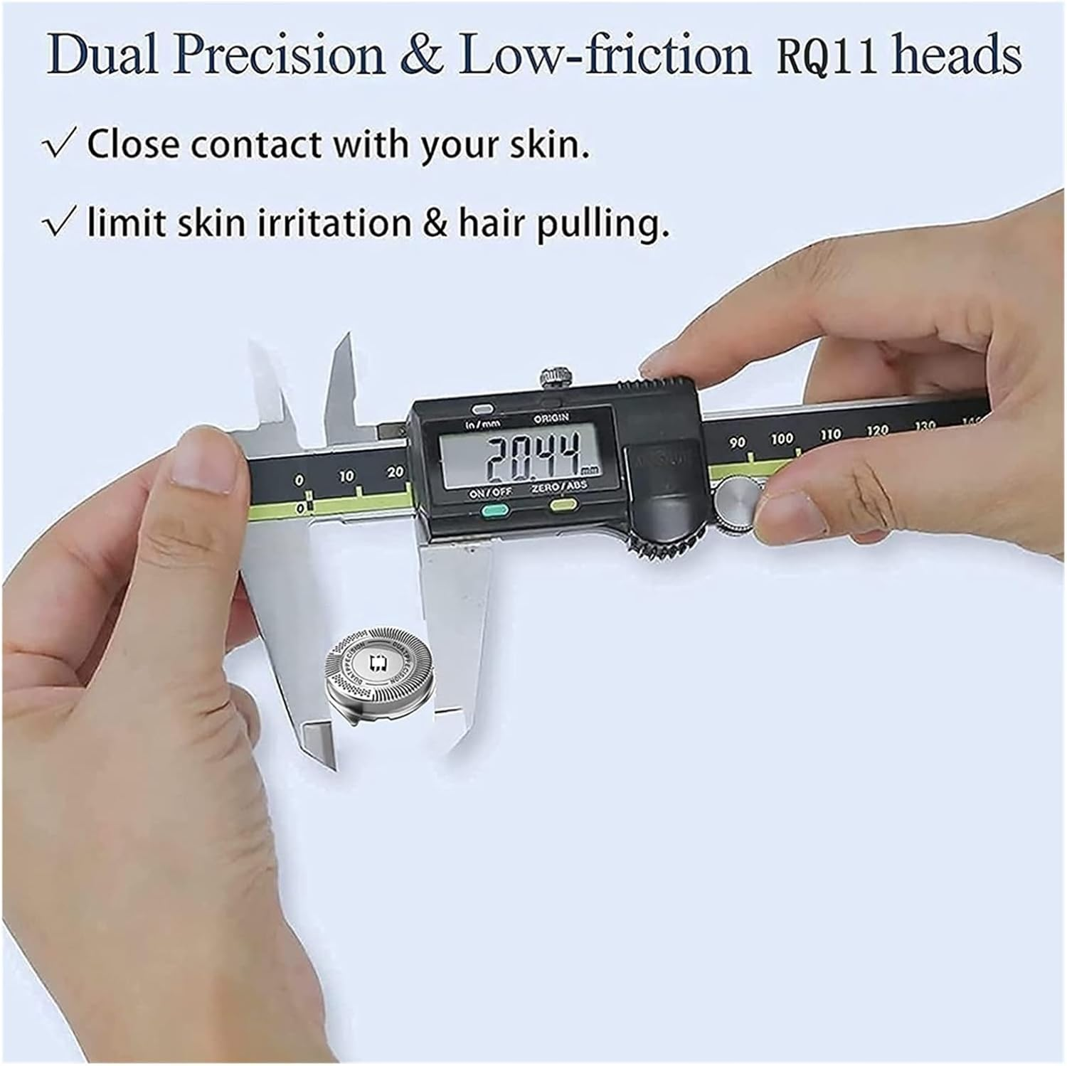 Replacement Heads Rq11，Compatible for Sensotouch ，2D 1150X 1160X 1180X,RQ11 Blades Upgrade-T33C image number 4