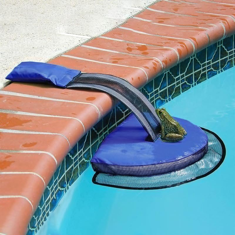 AIMALL Critter Pool Escape Net - Animal Escape Ramp for Pools - Frog & Rodent Escape image number 6