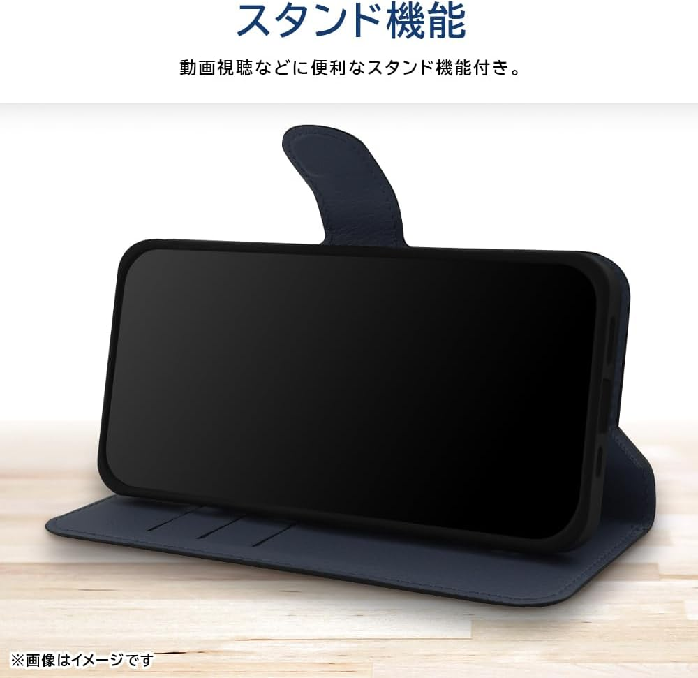 Inglem Iphone 15 plus Case, Disney Notebook-Type Leather Case, Simple, Magnet, Mickey Mouse_Sitting image number 6