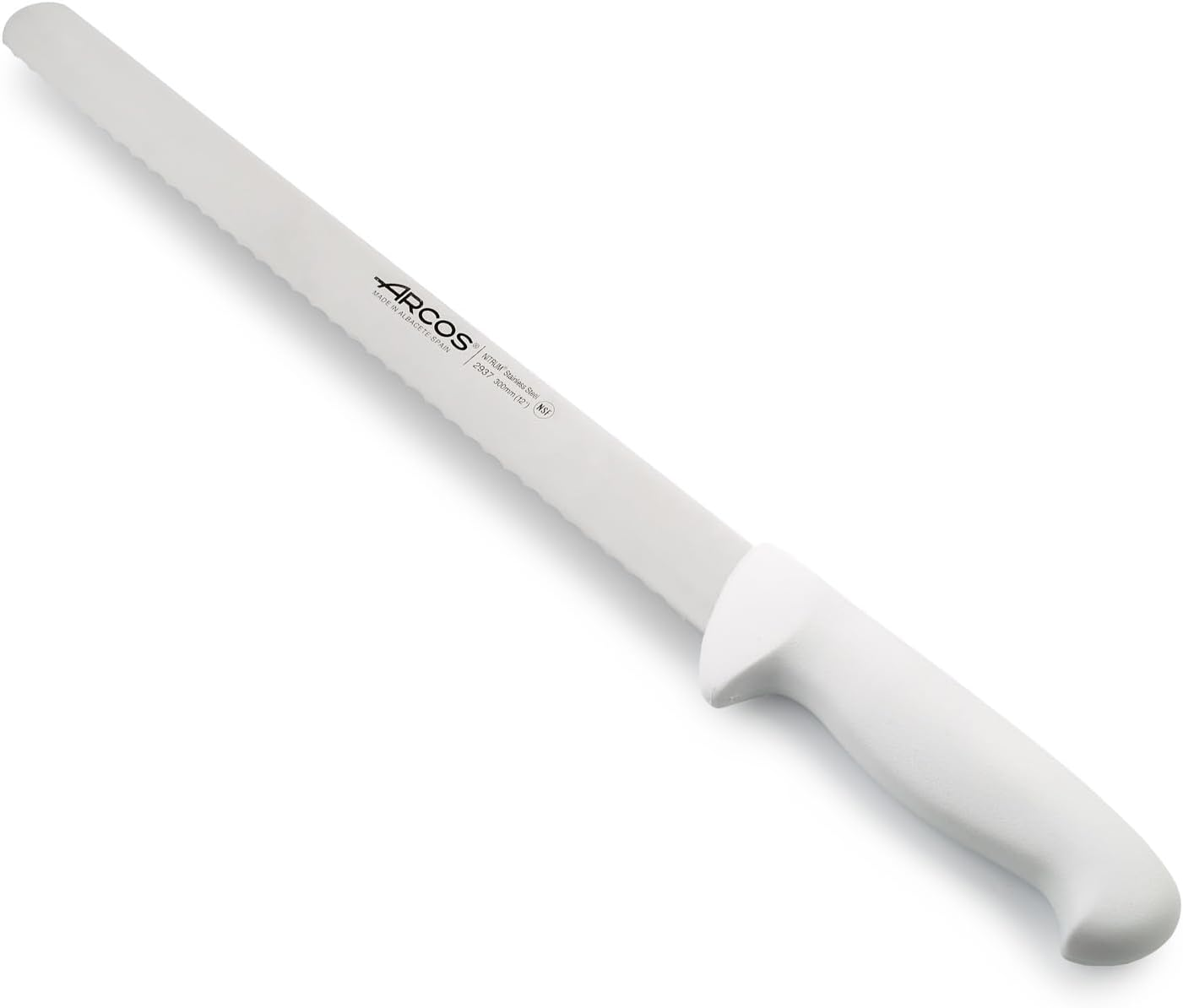 Arcos 2900 Range 12-Inch Pastry Serrated Knife, Black