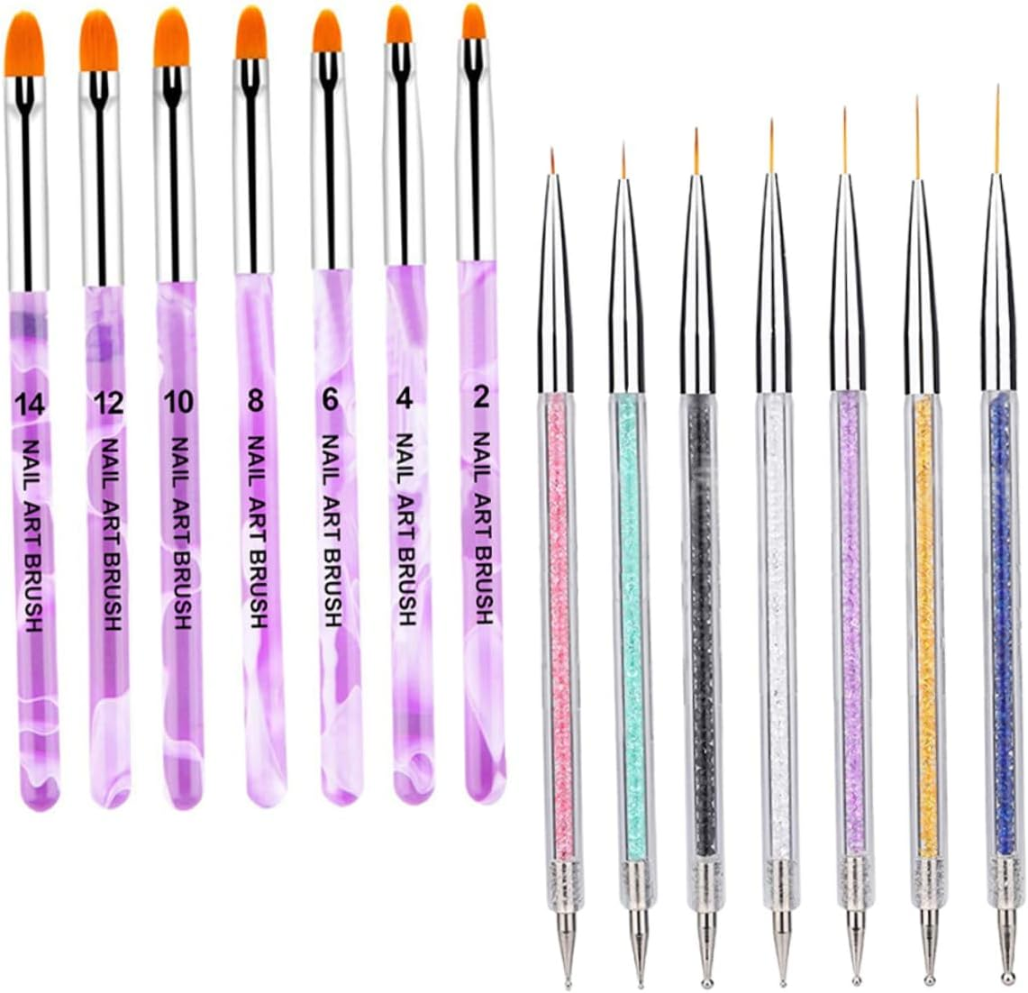 LOLIPPYY Nail Art Pen Professional Manicure Painting Tool for Home Professional Use image number 4