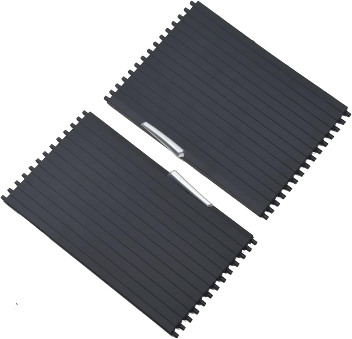 Jaronx Compatible with BMW Cup Holder Sliding Cover, X5/ X6 Console Roller Blind Cover, Center Console Sliding Shutters Compatible with BMW X5 E70 (2006-2013) / X6 E71 E72 (2007-2014) image number 1