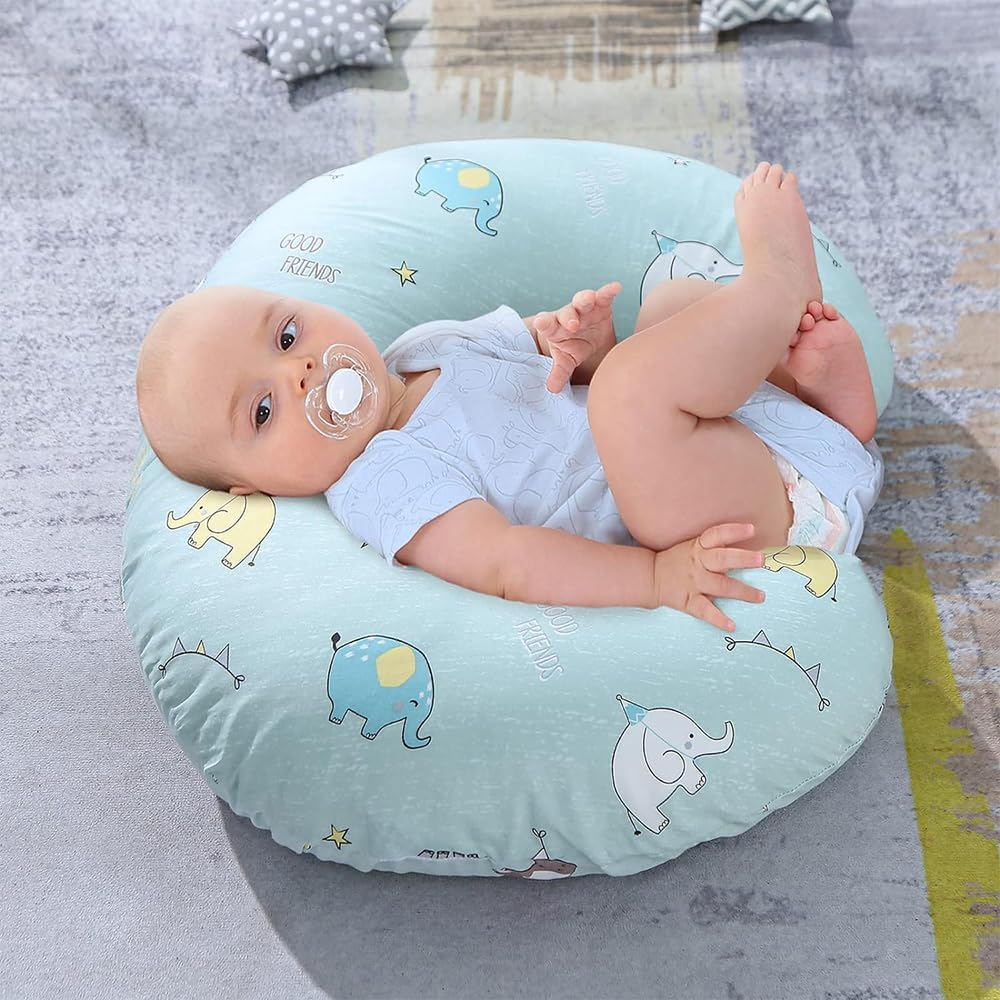 Nursing Pillow for Breastfeeding, Multifunctional Breast Feeding Pillows for Mom, Infant Feeding Support Pillow for 0-12 Months, Newborn Support Pillow for Breastfeeding and Bottle Feeding (Style D) image number 6