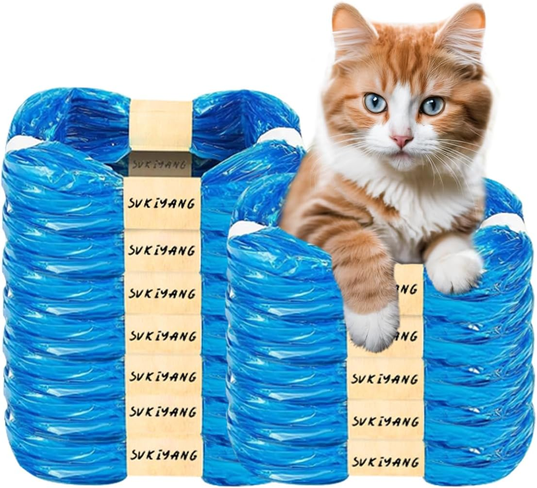 Pack of 12 Refill Cassettes for Cat Litter Disposal Bucket, Made of 7-Layer EVOH Material, Antibacterial and Deodorising Refill Cassette, Suitable for Cat Litter Toilets and Changing Containers image number 4