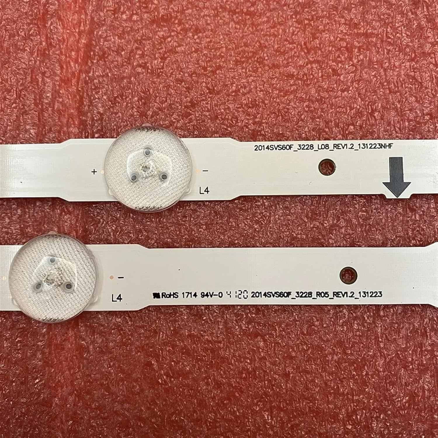 LED Strips for TV UE60J6200 UE60J6290 UE60J6280 UE60H6270 UE60H6250 UE60J6240 UE60H6200 UE60H6300 BN96-30433A 30434A 30421A image number 2