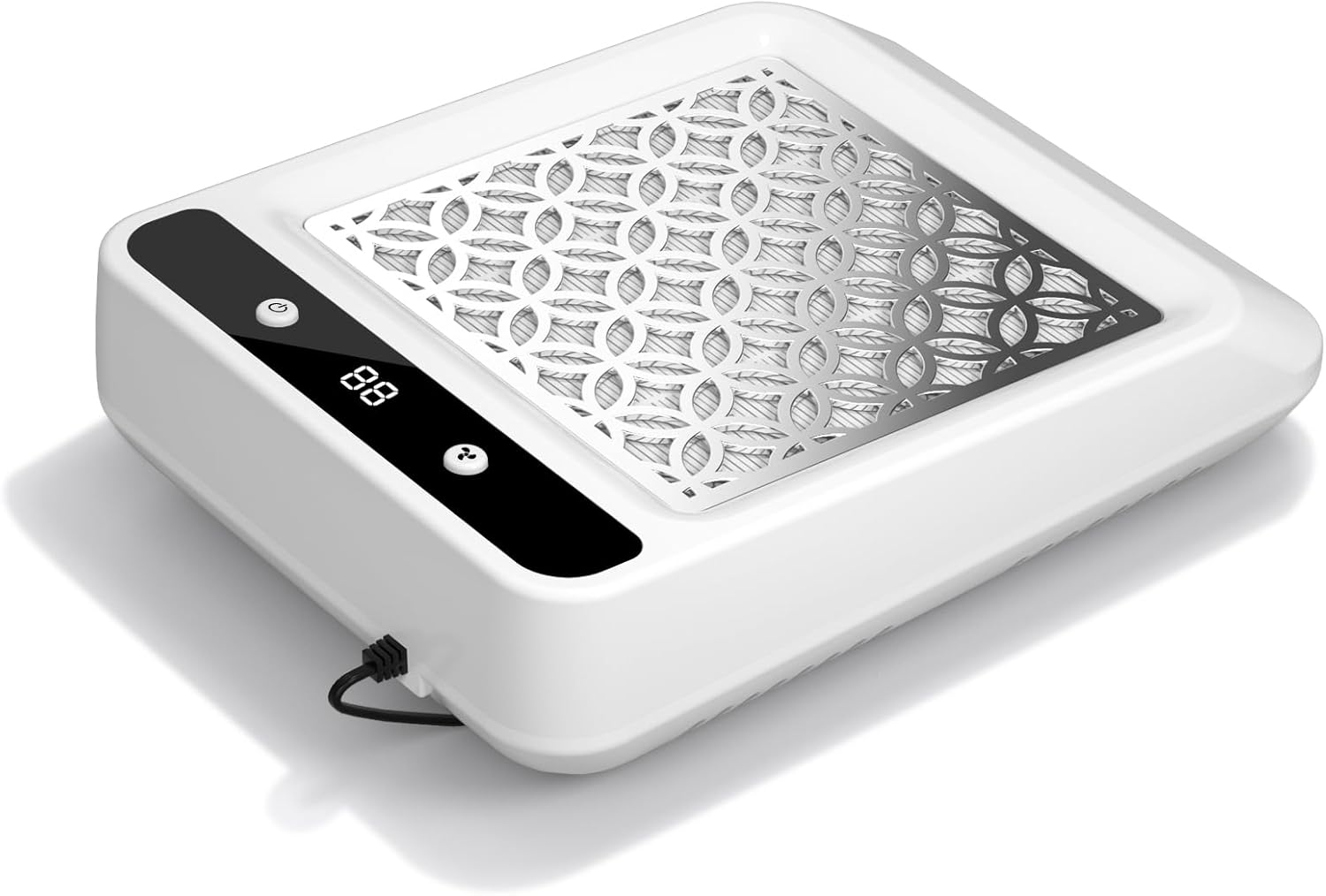 Mirage LAYON Nail Dust Collector - Ultra-Quiet & Powerful Dust Collector for Nail Techs, Professional Nail Dust Extractor, Perfect for Acrylic Nails, Salon & Home Use image number 1