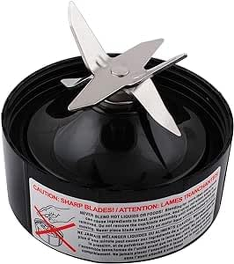 1200W Bullet-Compatible Extractor Cross Blade, Premium Replacement Part for Enhanced Blending Efficiency &ndash; Compatible with Nutribullet image number 1