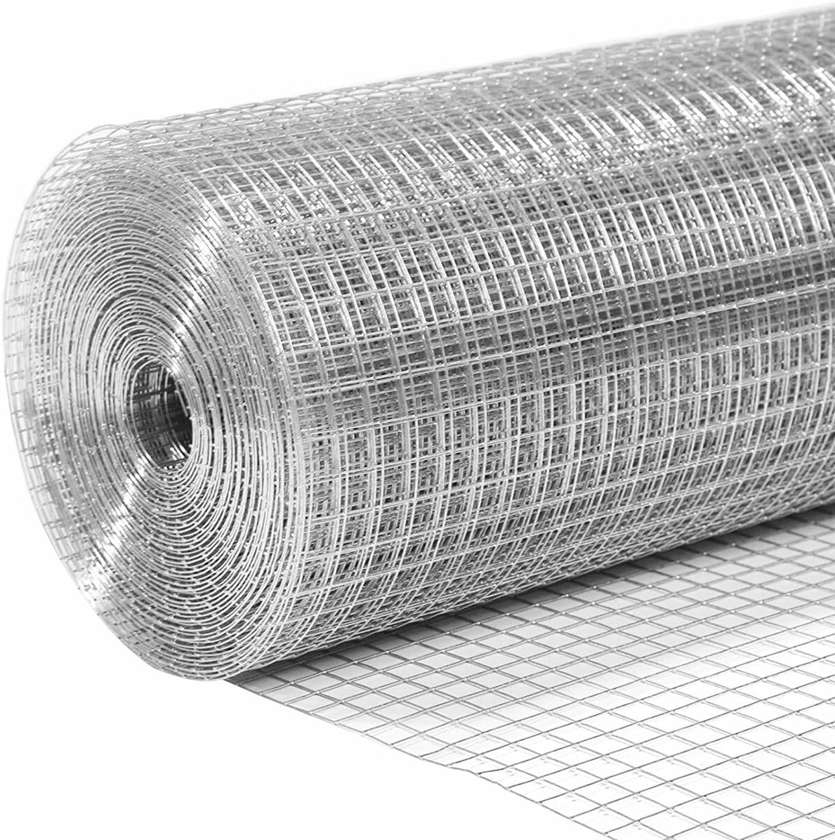 AUSWAY Welded Wire Mesh Fence 40Mx0.91M Chicken Coop Tree Plant Guard Rabbit Cage Animal Enclosure Post Welding Hot Galvanised Netting Fencing Roll image number 2