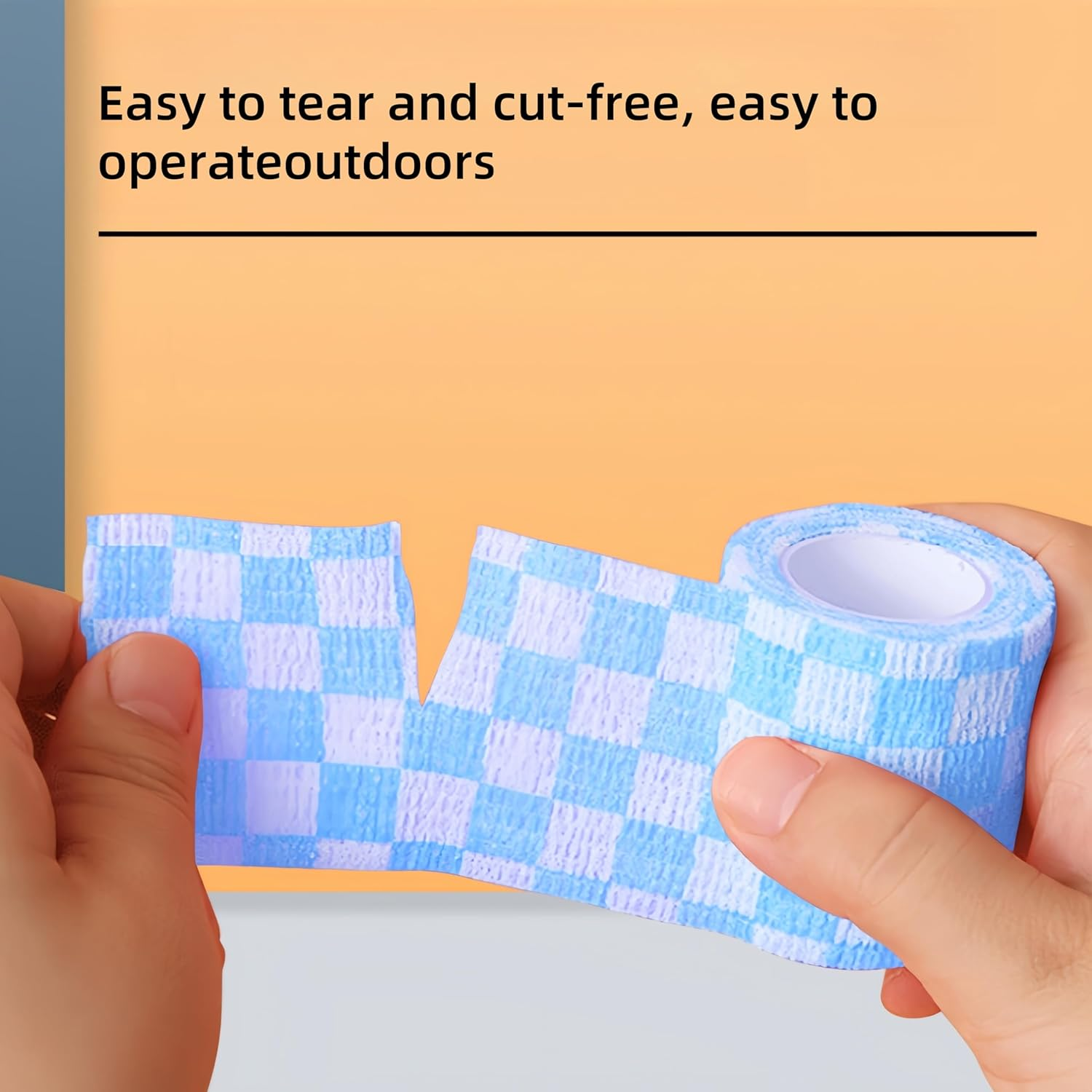 10Pcs Pet Dog Out of the Anti-Dirty Leg-Binding Tape Self-Adhesive Cloth Belt, Walking Dog Foot Protection Cloth Belt，Suitable for Cats and Dogs image number 2