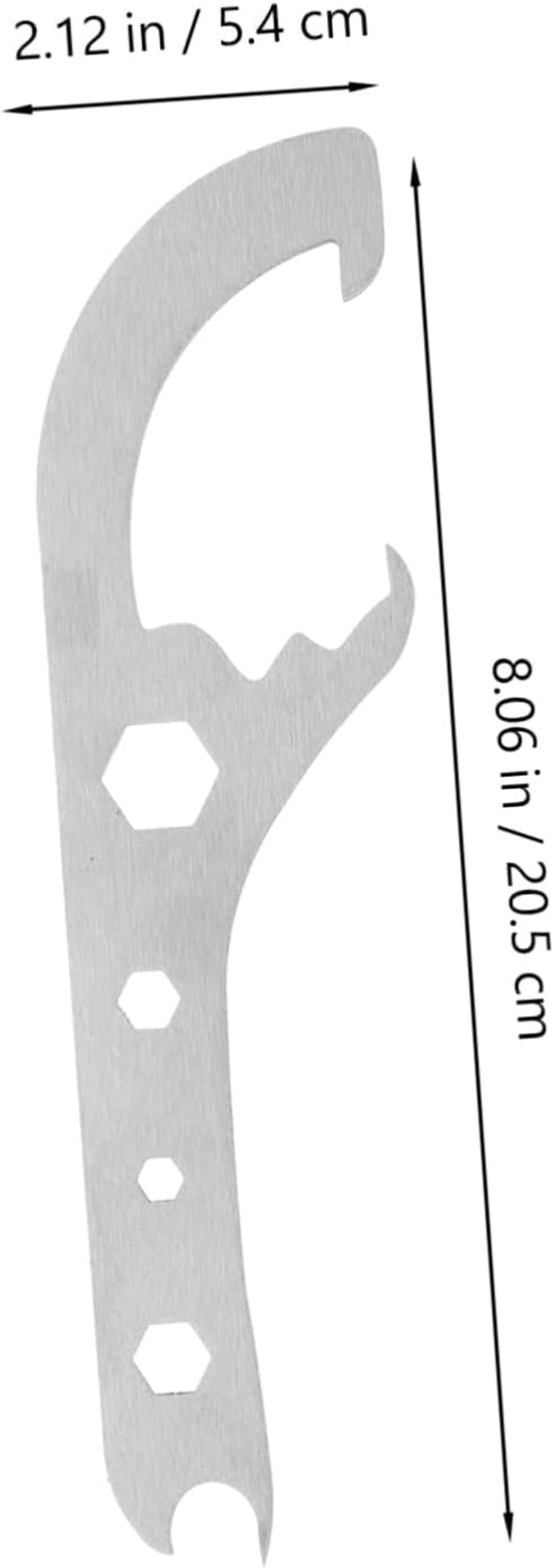 TIDTALEO Bucket Lid Opener Tool Stainless Steel 201 Multi-Function Pail Wrench 5Mm Sturdy Wear-Resistant Portable Bucket Opener for Household Paint and Containers Use image number 6