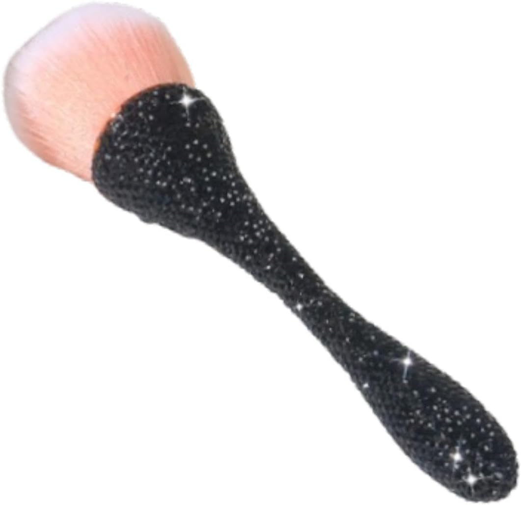 Eigell Makeup Brush,Blush Brush,Powder Makeup Brush,Loose Powder Brush for Makeup Setting Powder, Red