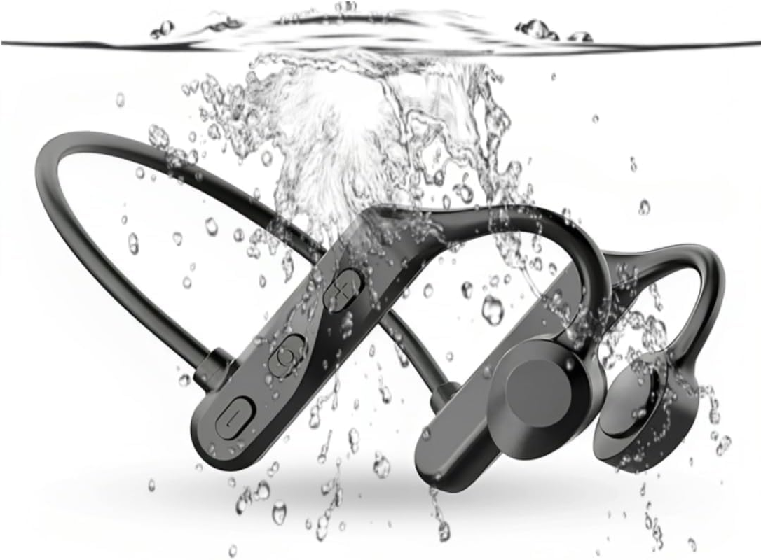 K69骨传导IPX5防汗蓝牙5.3开耳式无线耳机、健身耳机、带麦克风的运动耳机，用于跑步、骑自行车、徒步旅行的降噪耳机 K69骨传导IPX5防汗蓝牙5.3开耳式无线耳机、健身耳机、带麦克风的运动耳机，用于跑步、骑自行车、徒步旅行的降噪耳机 image number 3