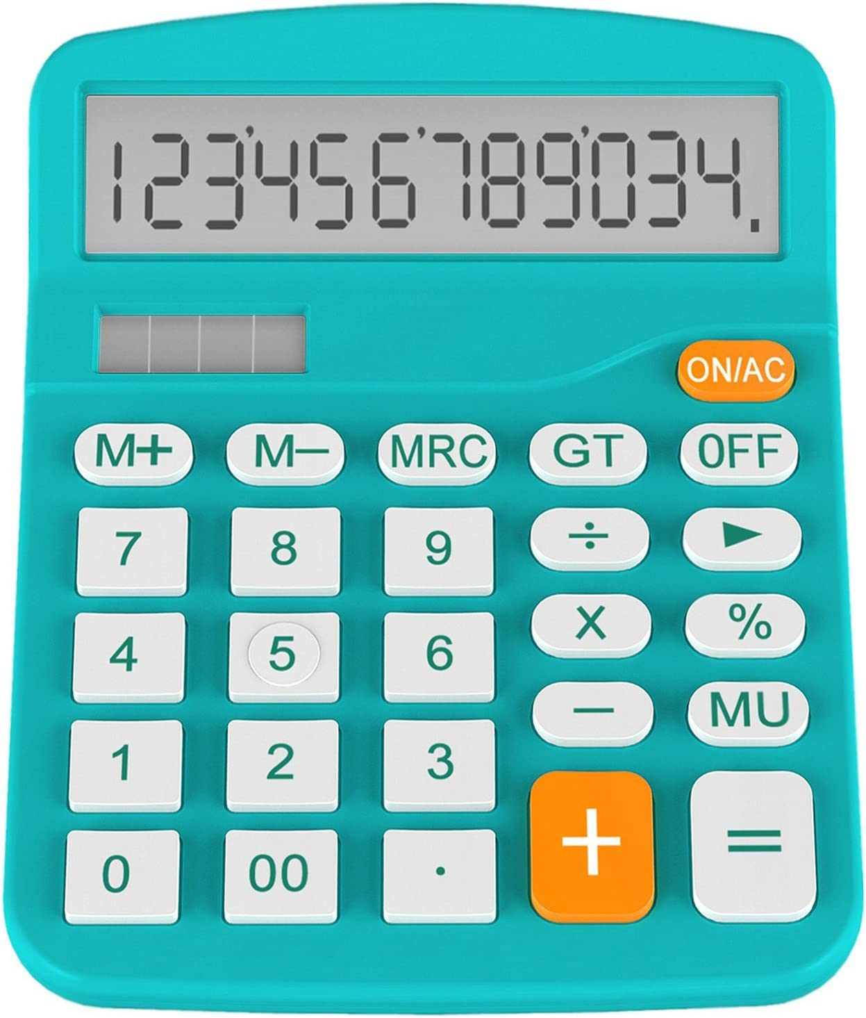 Helect Calculator, Standard Function Desktop Calculator (Plum)