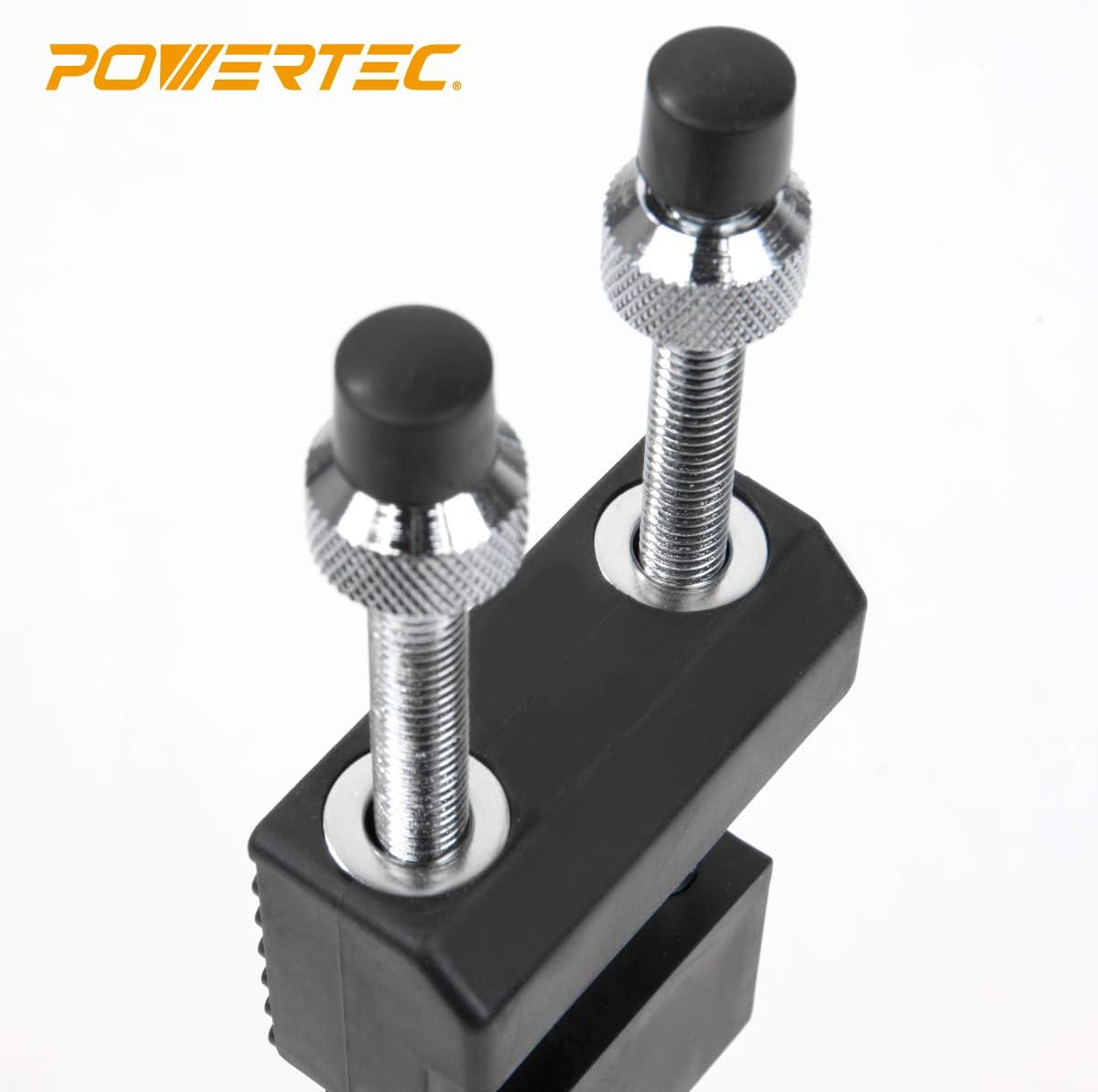 POWERTEC 71013 Sharpening Stone Holder, Adjustable 5-1/2-Inch to 9-Inch Whetstone Knife Sharpener Holder with Non-Slip Base