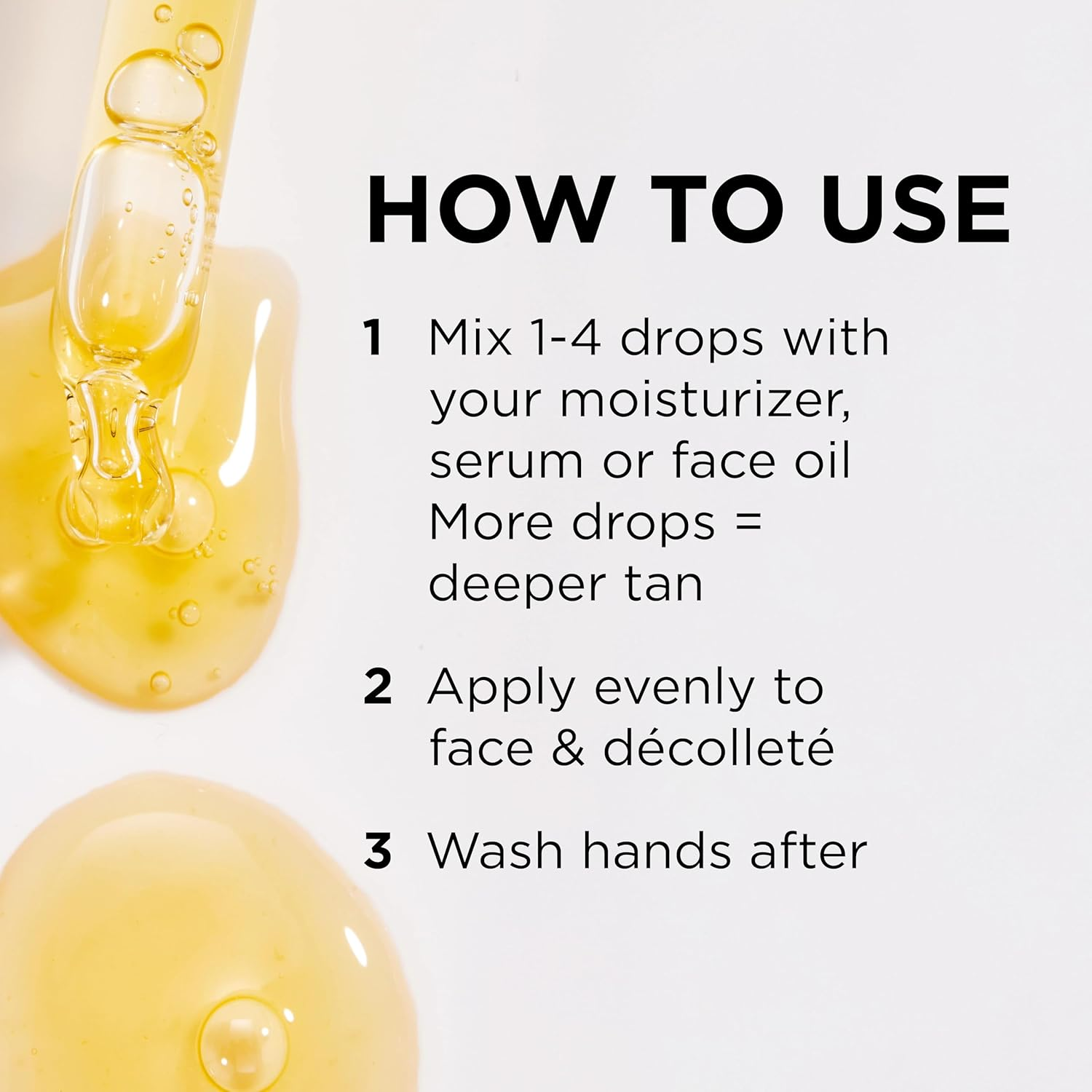 Tan Luxe the FACE Self Tan Drops, Medium (30 Ml) Add Tanning Drops to Skin Care for Custom Face Tan, Cruelty Free & Vegan