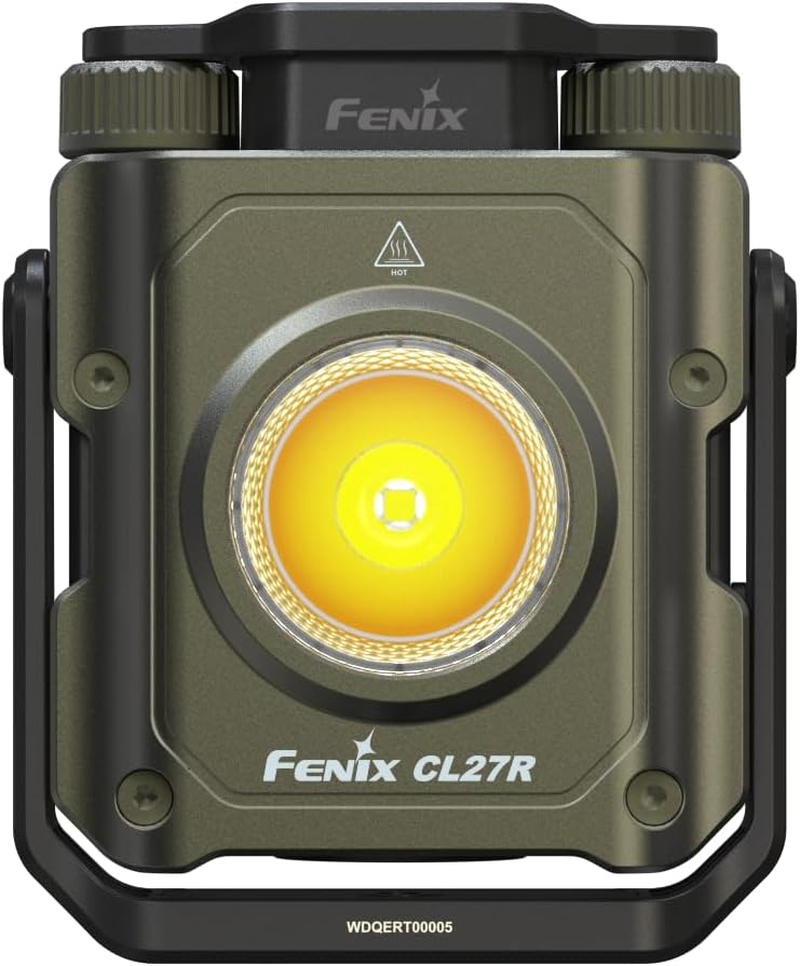 Fenix CL27R Rechargeable Lantern - Aluminum & Multi Beam -1600 Lumens & 180M Long Throw - Super Bright & 285 Hrs Working - 360&deg; Magnetic Handle - Emergency Light for Camping & Outdoor Adventures Green image number 6