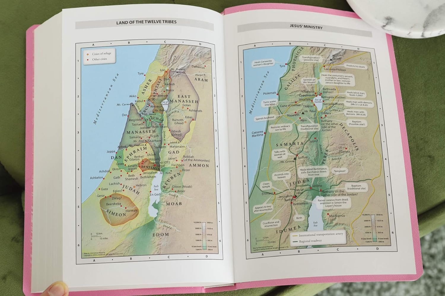 NIV Gift and Award Bible Red Letter Edition [Pink] image number 6