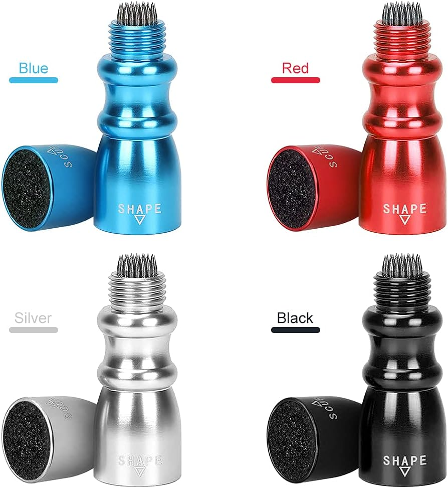 Stick Billiard Snooker Pool Table Cue Tip Shaper Pick Pricker Metal Repair Tool Billiard Accessory image number 3