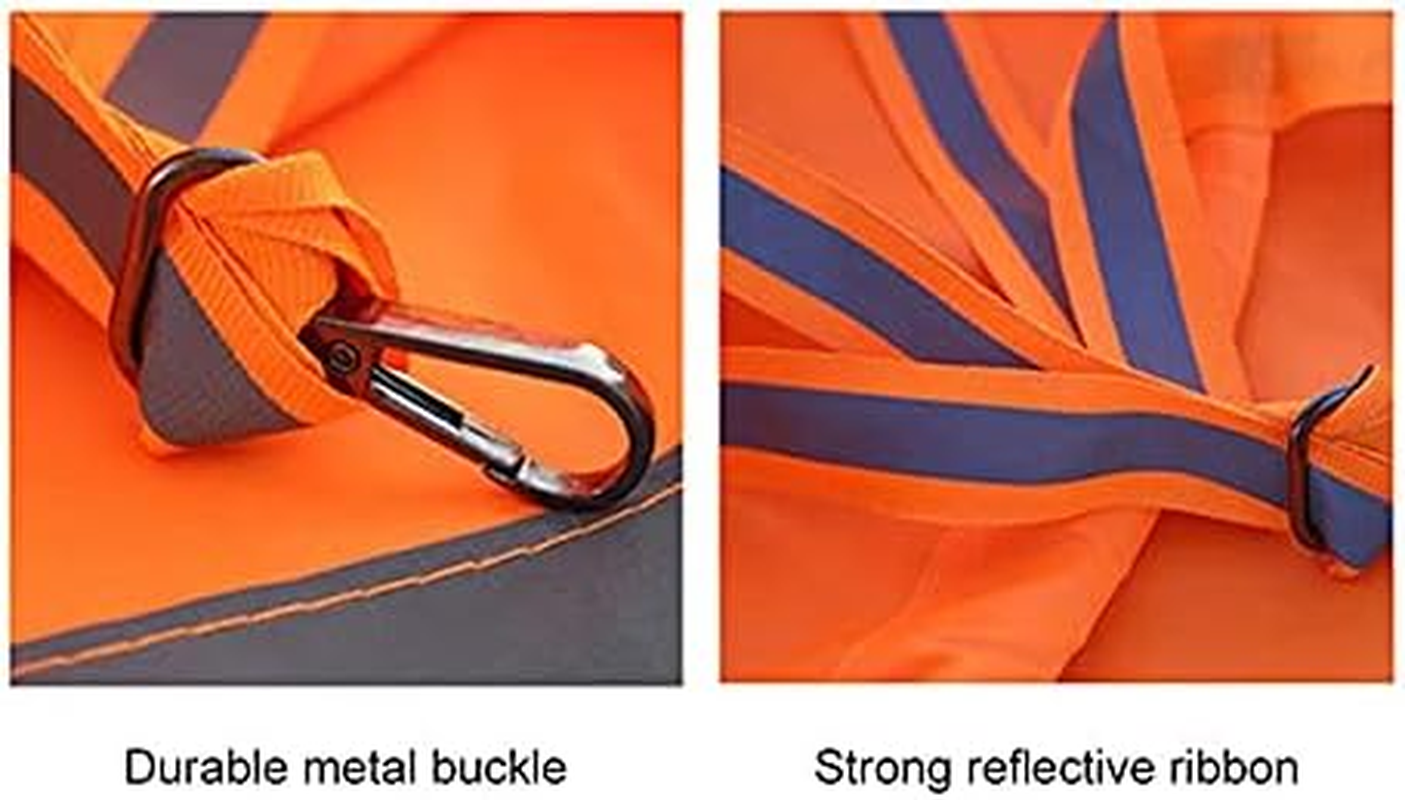 Wind Measurement Sock, Airport Windsock Outdoor Garden Patio Orange Windsock Wind Direction Measurement Sock, 80CM image number 5