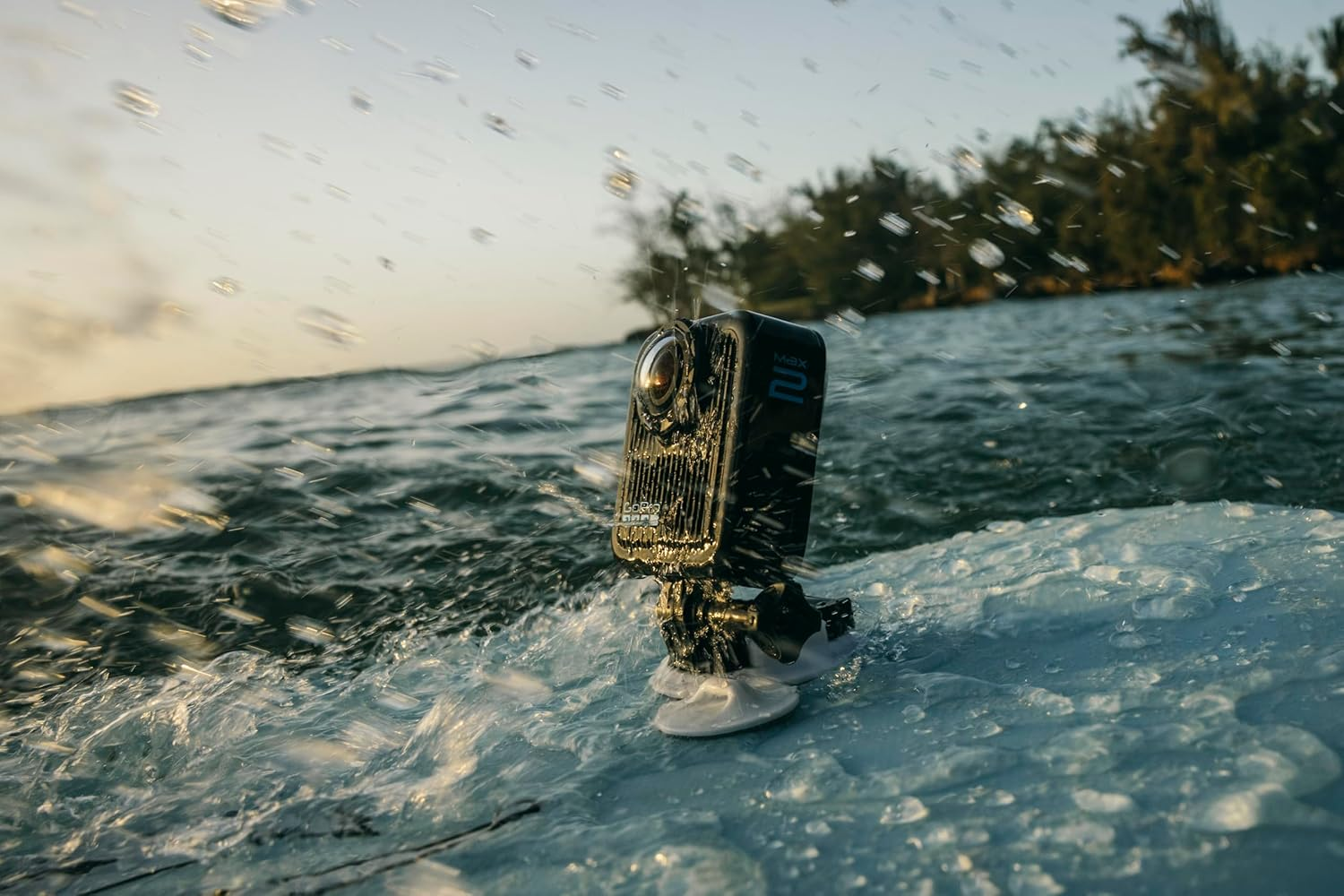 Gopro MAX2 + Accessory Bundle - Includes 4Ft (1.2M) Extension Pole, 2 1960Mah Enduro Batteries, 64GB Sandisk Microsd Card image number 1