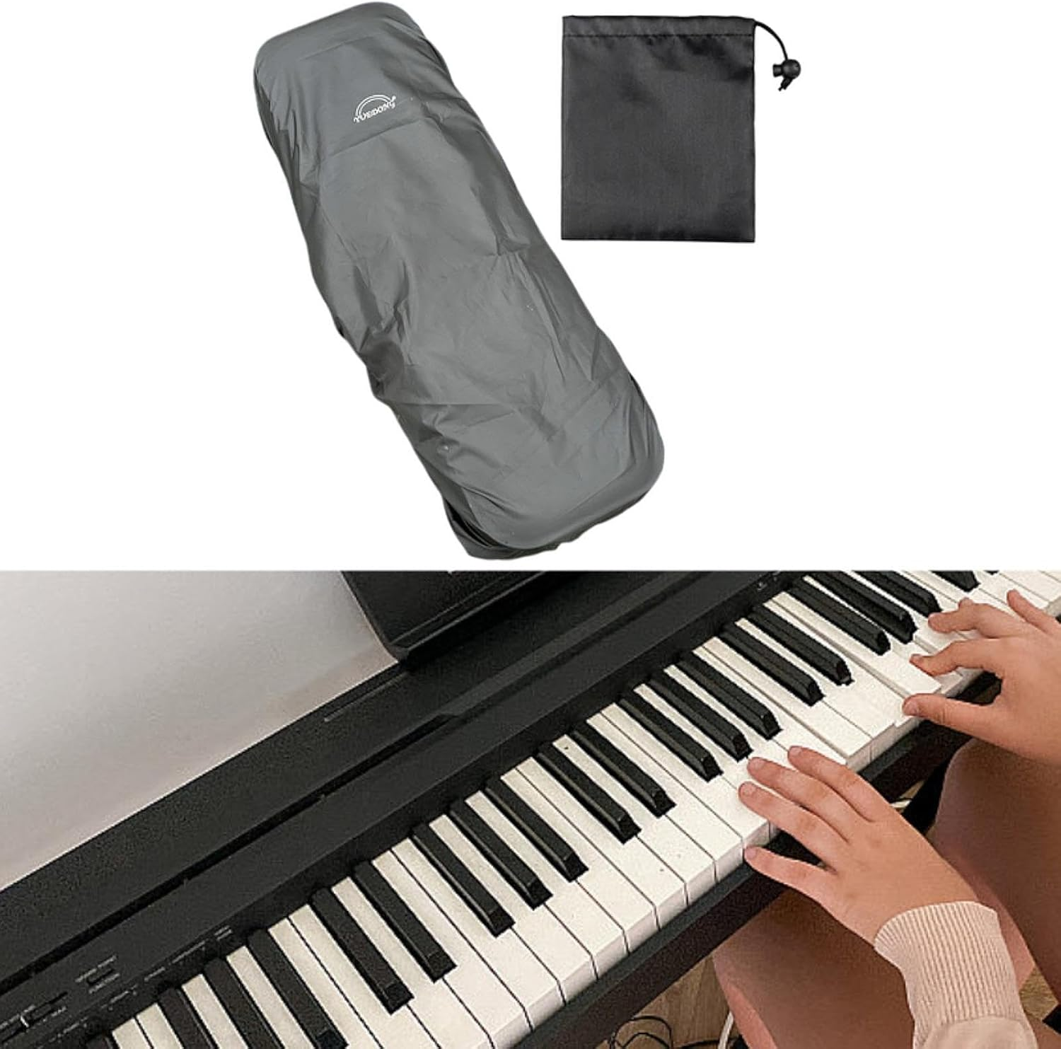 Kowaku Violin Dust Cover Violin Storage Bag Violin Protective Cover Violin Bag image number 3